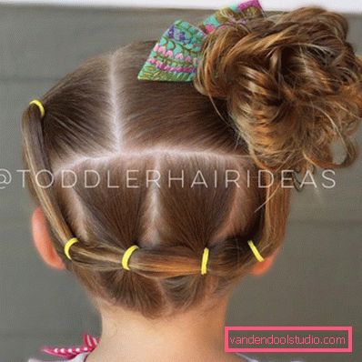10 semplici acconciature per ragazze con elastici
