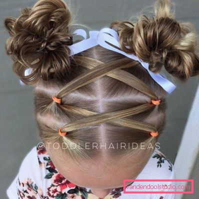 10 semplici acconciature per ragazze con elastici