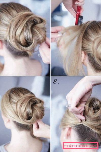 acconciature con forcine lunghe