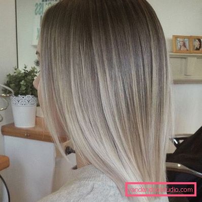 balayazh su capelli lisci