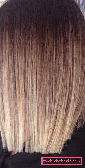 balayazh su capelli lisci