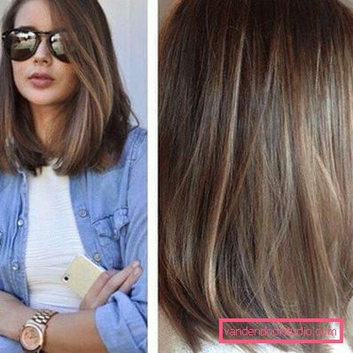 balayazh su capelli lisci