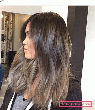 balayazh su capelli lisci