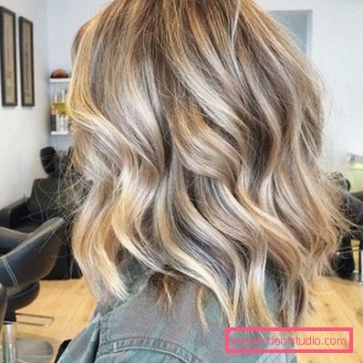 baloyazh su capelli scuri medi