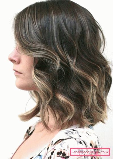 baloyazh su capelli scuri medi