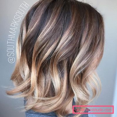 baloyazh su capelli scuri medi