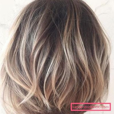 baloyazh su capelli scuri medi