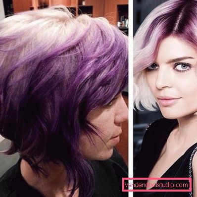 Quadrato bob graduato per ragazze brillanti