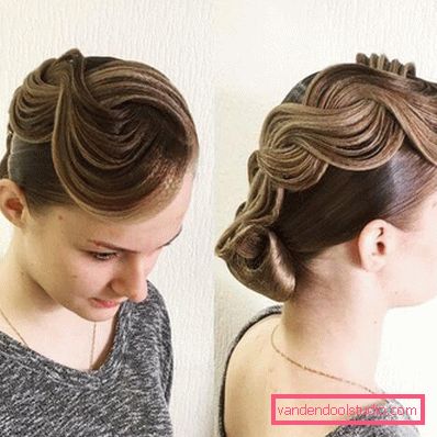 Come fare costole nei capelli (per ballare, dalla corrugazione)
