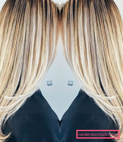 Evidenziazione della California per i capelli biondi