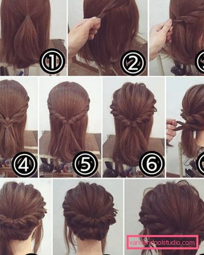 pettinature facili a te stesso in 5 minuti a scuola per capelli medi