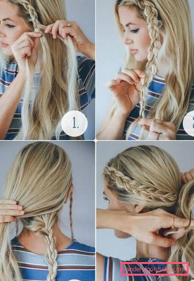 acconciature chiare per te stesso in 5 minuti a scuola per capelli lunghi