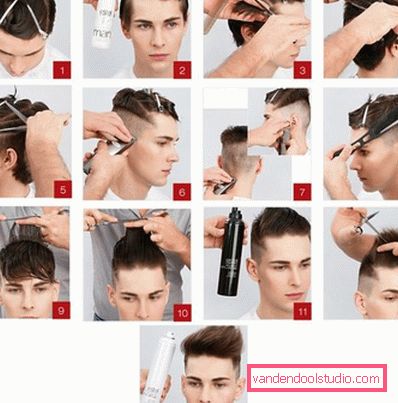 taglio di capelli maschile underrc passo dopo passo