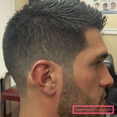 Riccio corto da uomo