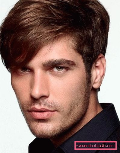 Acconciature da uomo per il viso allungato