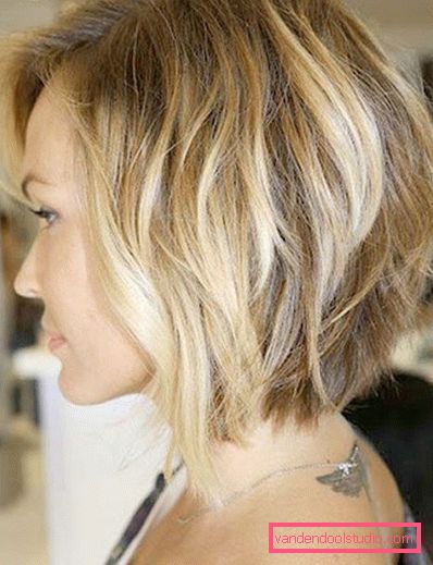 Ombre su bob caret con allungamento