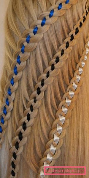 Treccia di nastro francese