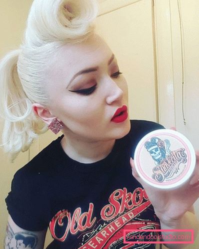 Acconciature da pin-up per capelli di media lunghezza