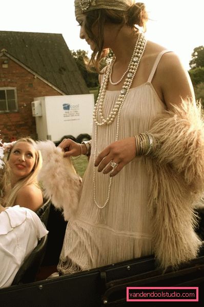Grandi acconciature e accessori Gatsby
