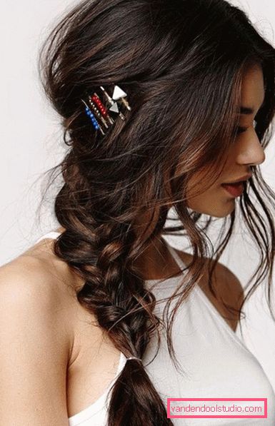 acconciature d'attualità per l'anno 2018 per capelli lunghi e pigri