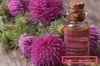 Maschera di Bardana per la caduta dei capelli