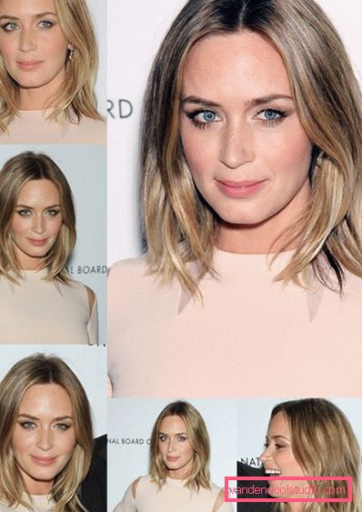 Shatush su capelli medio castano chiaro