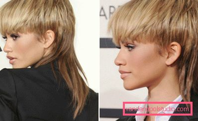 Taglio di capelli Gavrosh per capelli di media lunghezza