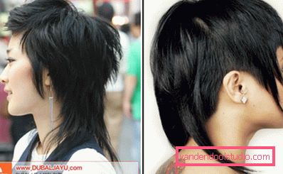 Taglio di capelli Gavrosh per capelli di media lunghezza