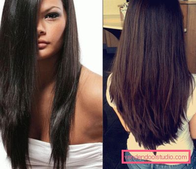 Haircut Fox tail per capelli lunghi