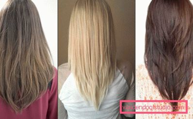 Taglio di capelli coda di volpe per capelli di media lunghezza