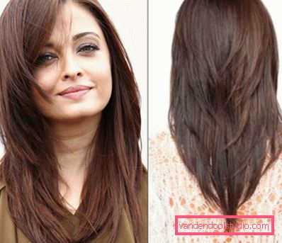 Taglio di capelli coda di volpe per capelli di media lunghezza
