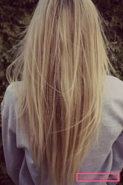 Coda di volpe taglio di capelli per capelli sottili e deboli