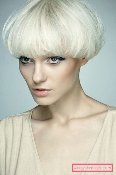 Pagina di taglio di capelli