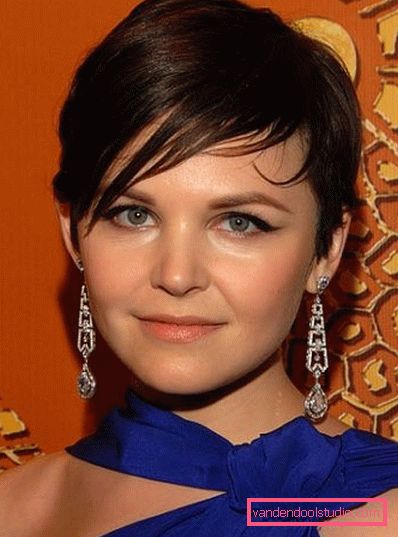 taglio di capelli pixie per viso tondo