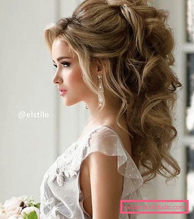 Acconciatura da sposa coda orientale