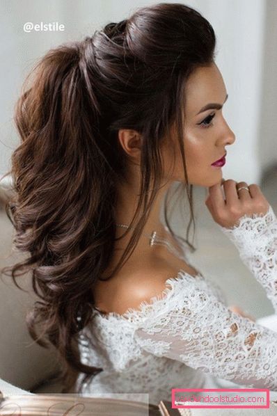 Acconciatura da sposa con chignon