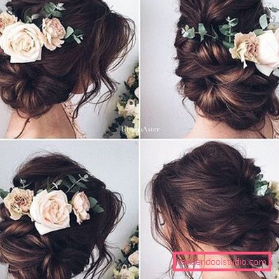 Acconciatura da sposa con chignon