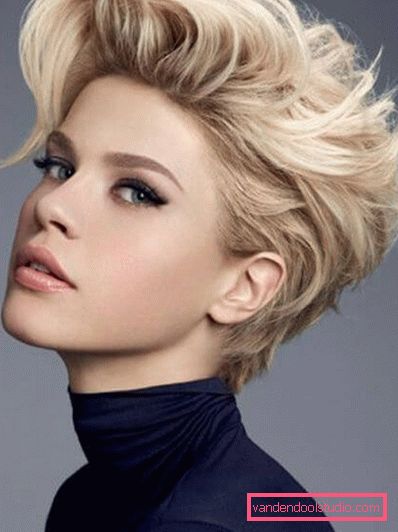 styling per capelli corti