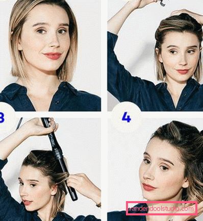 styling per capelli corti
