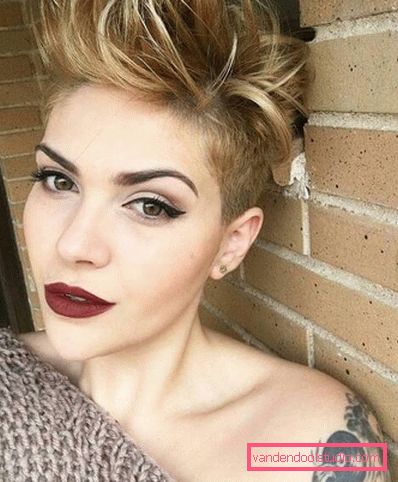 styling per capelli corti