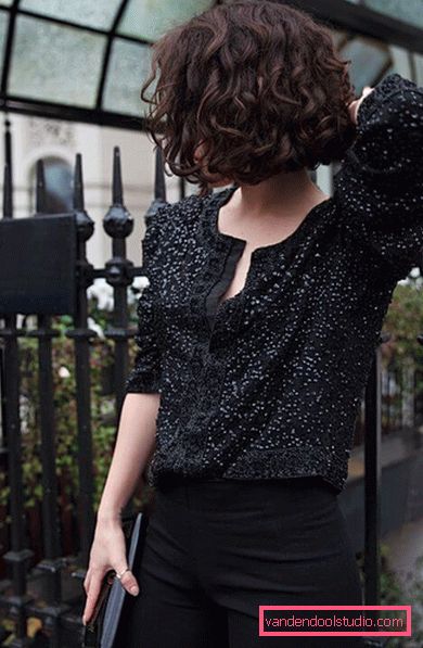 styling per capelli corti