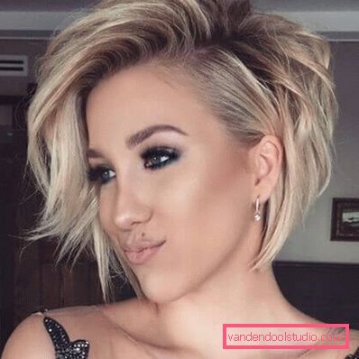 styling per capelli corti