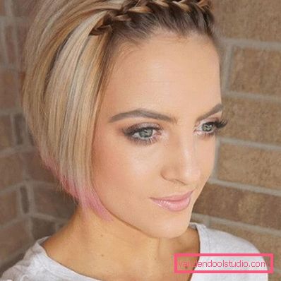 styling per capelli corti