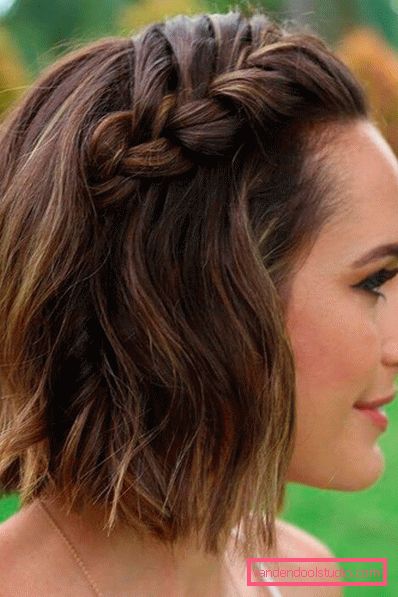 styling per capelli corti