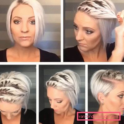 styling per capelli corti