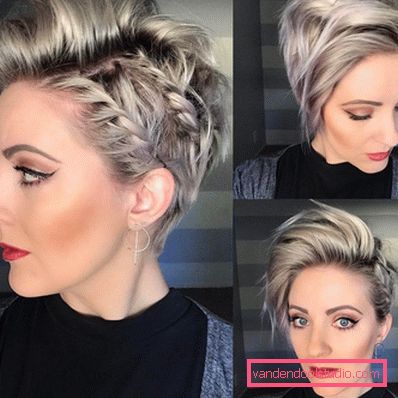 styling per capelli corti