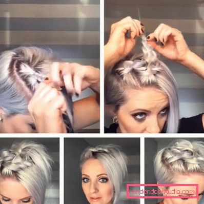 styling per capelli corti