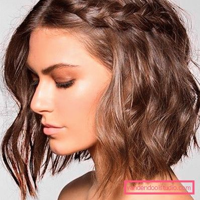 styling per capelli corti