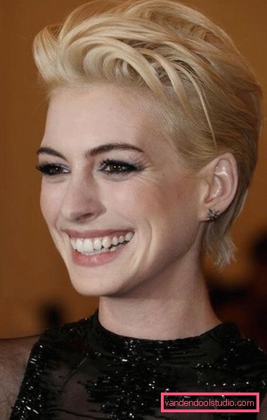 styling per capelli corti