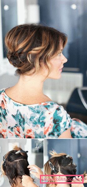styling per capelli corti